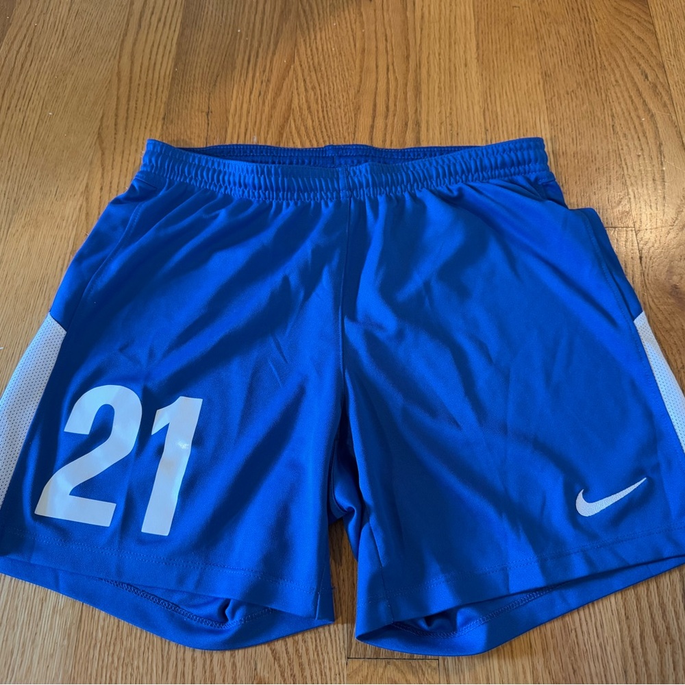 Nike Dri-FIT Blue Mesh Shorts